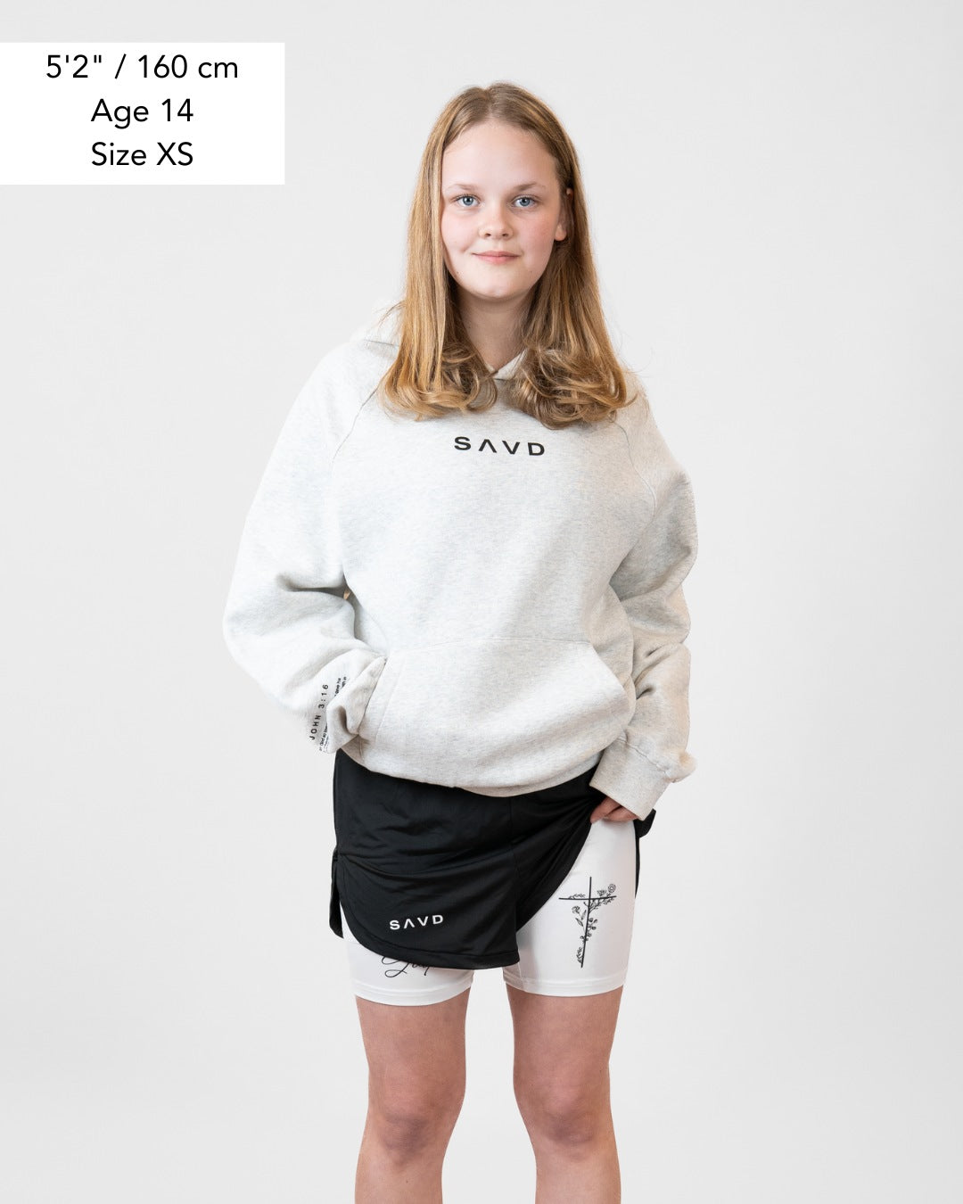 'Child of God' Girls Performance Shorts
