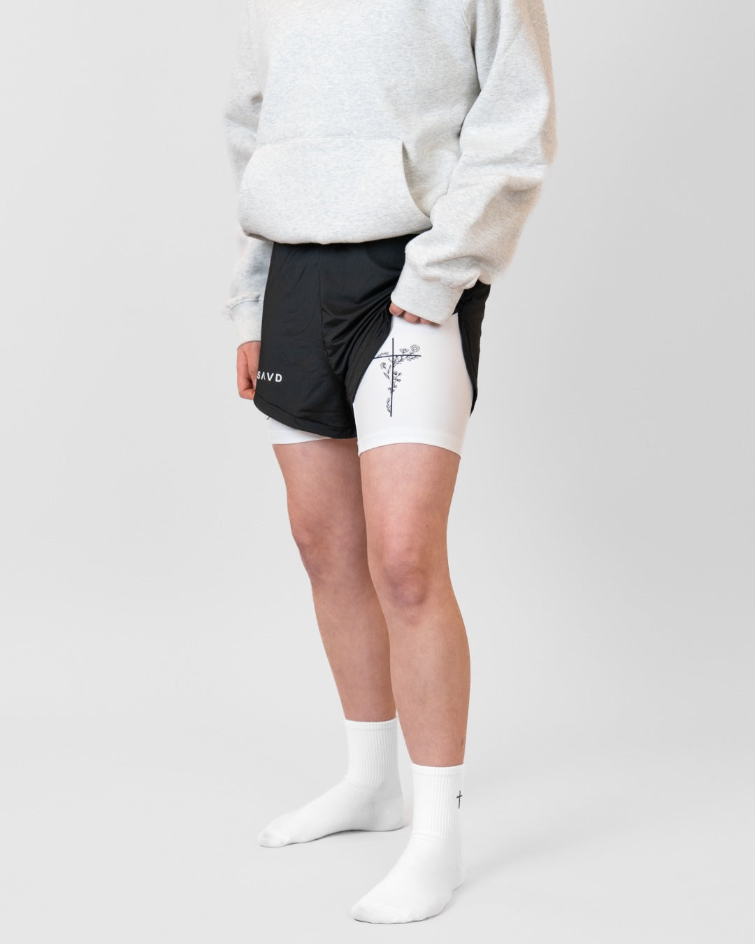 'Child of God' Girls Performance Shorts