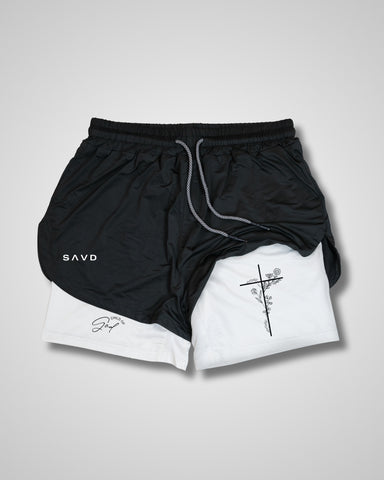 'Child of God' Girls Performance Shorts