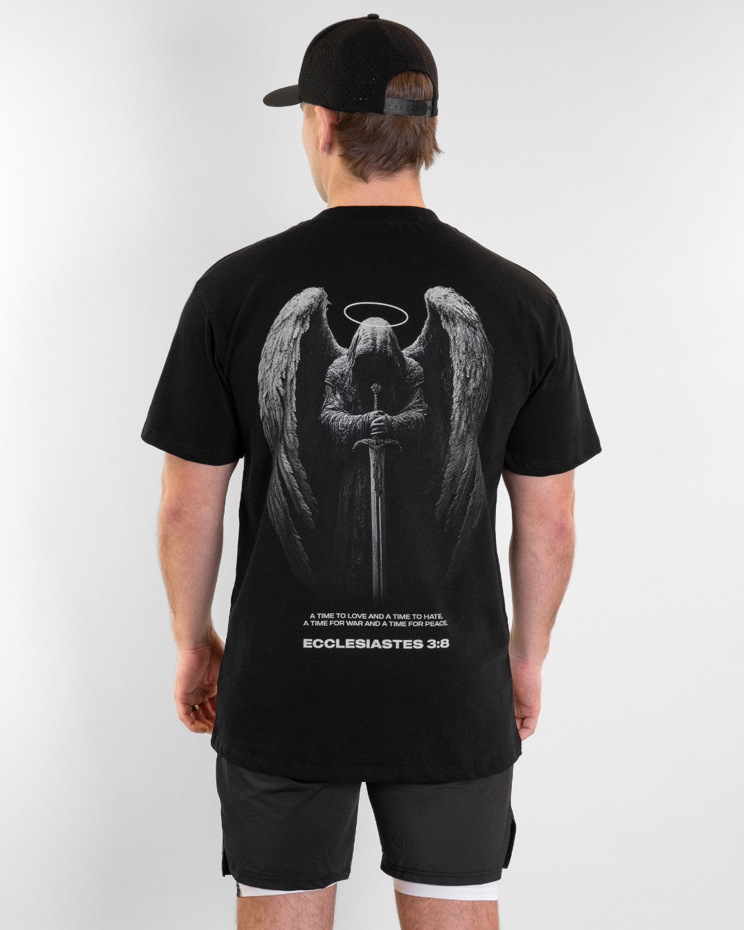 Ecclesiastes 3:8 Wings of War Oversized T-Shirt