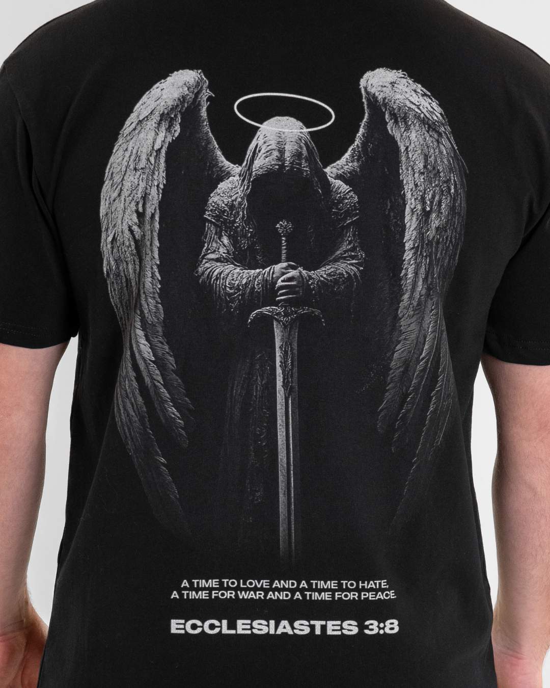 Ecclesiastes 3:8 Wings of War Oversized T-Shirt