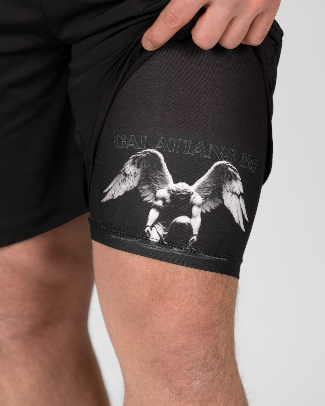 Galatians 5:1 ’Break Your Chains’ Men’s Performance Shorts