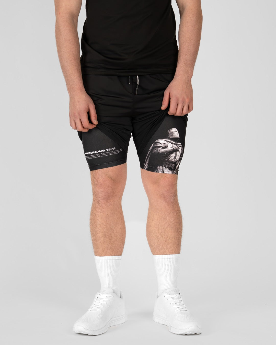 Hebrews 12:11 ’Warrior’s Discipline’ Men’s Performance Shorts