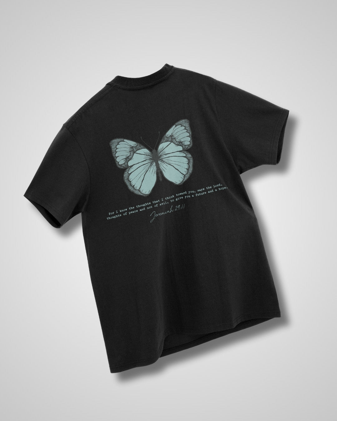 Jeremiah 29:11 'Wings of Hope' Women’s Oversized T-Shirt
