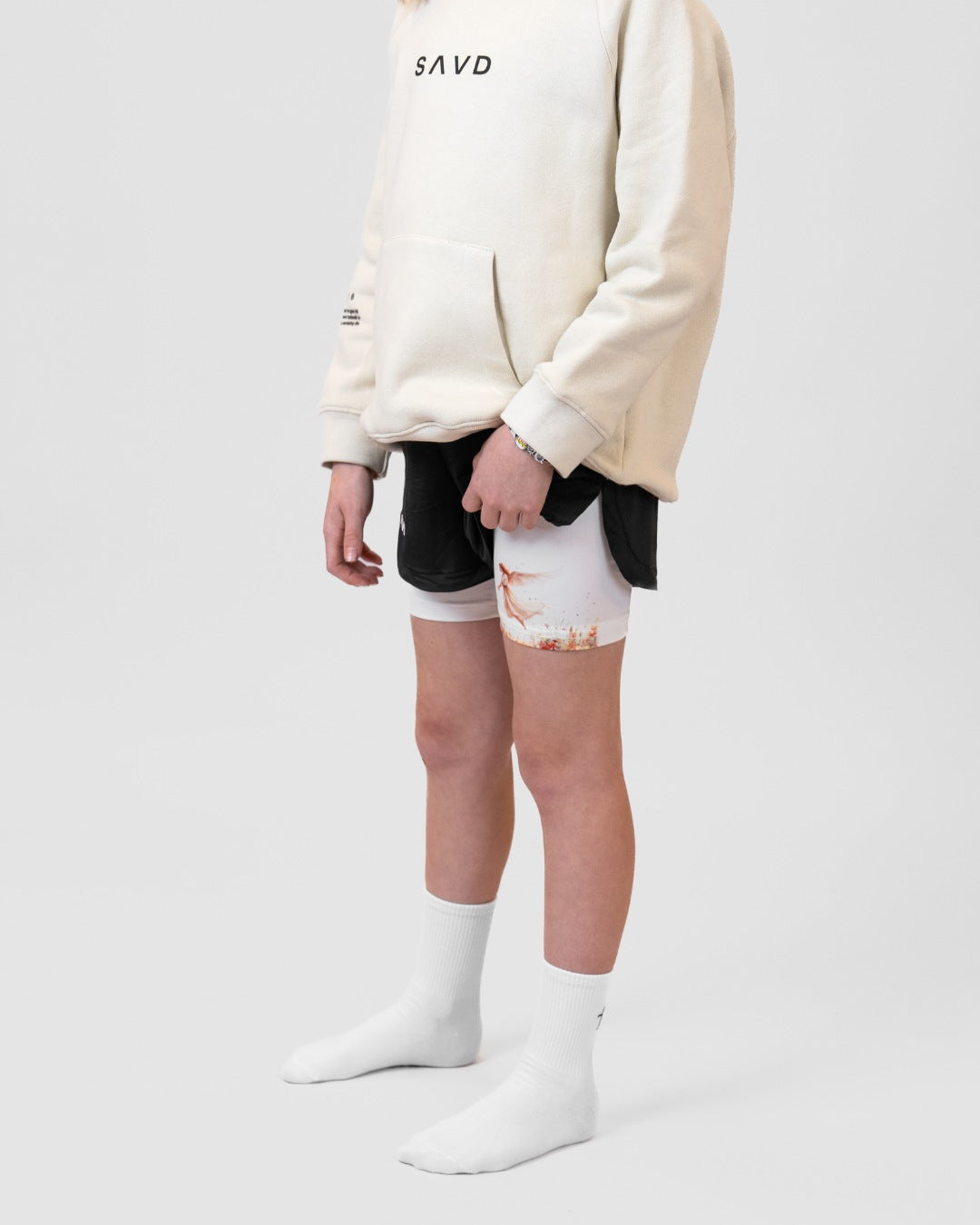 Isaiah 41:10 'Protected in Bloom' Girls Performance Shorts