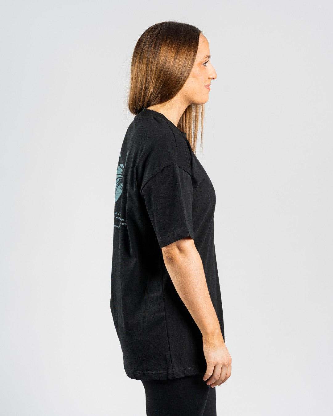 John 14:27 'Butterfly Cross' Women’s Oversized T-Shirt