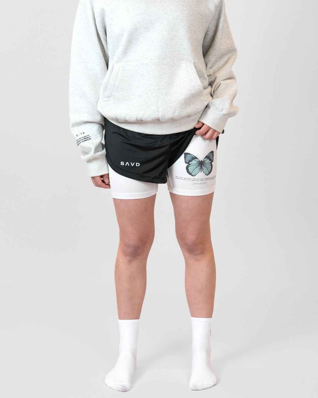 Jeremiah 29:11 'Wings of Hope' Girls Performance Shorts