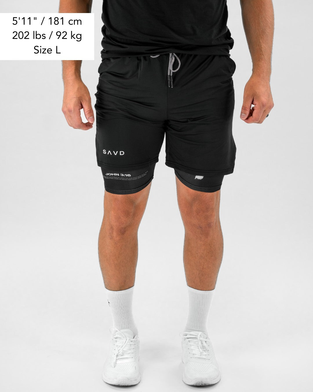 John 3:16 Cross Performance Shorts