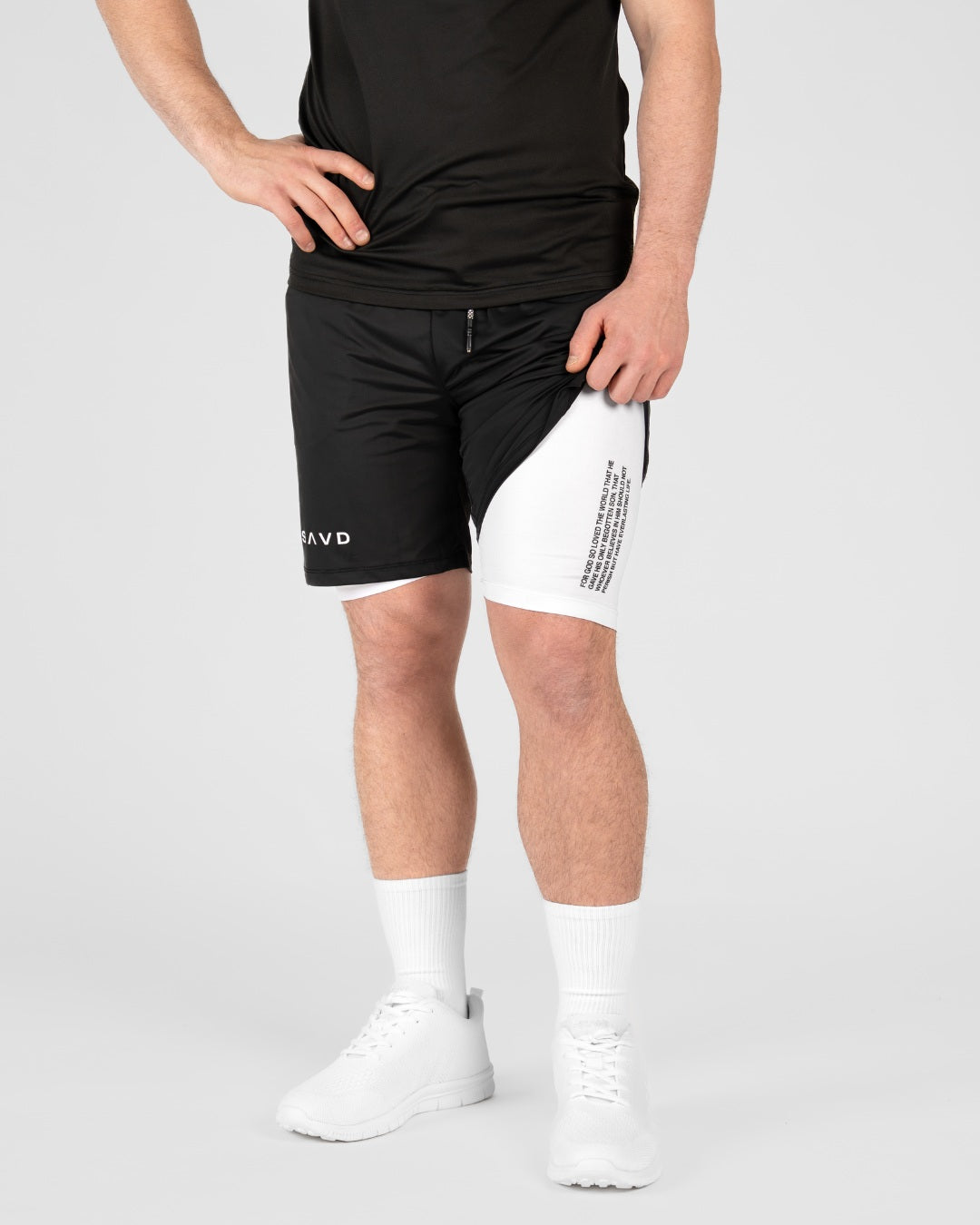 John 3:16 ’Scripture’ Men’s Performance Shorts