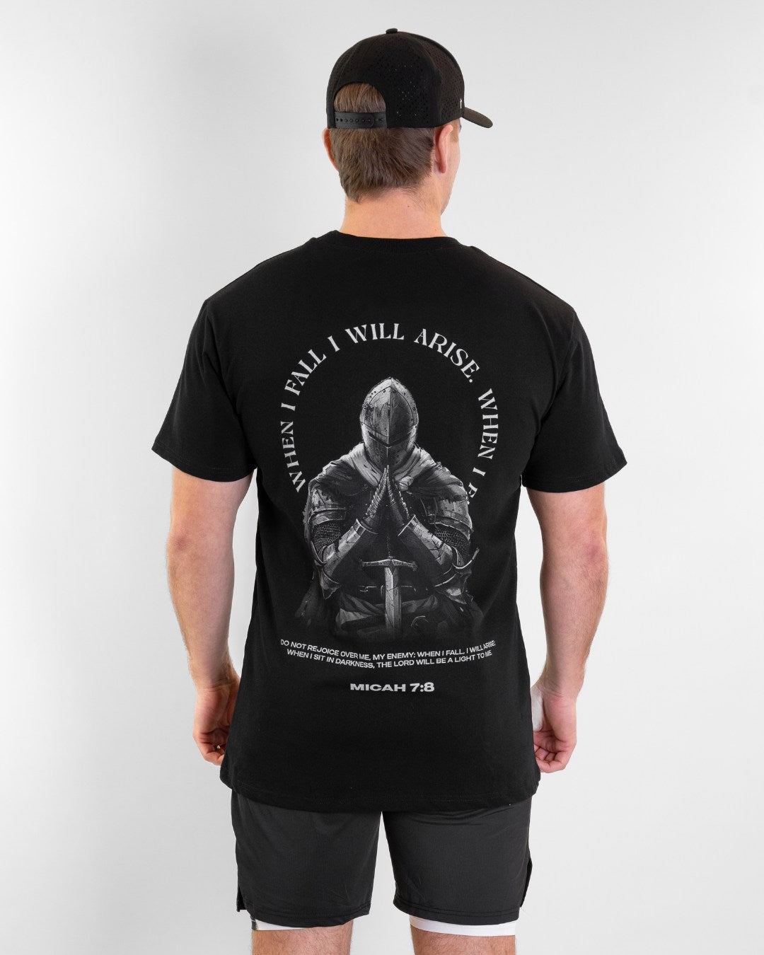 Micah 7:8 Armor of Light Oversized T-Shirt
