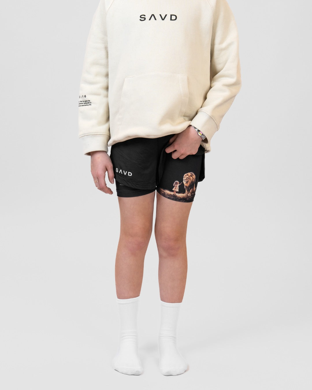 Psalm 56:3 'Fearless Trust' Girls Performance Shorts