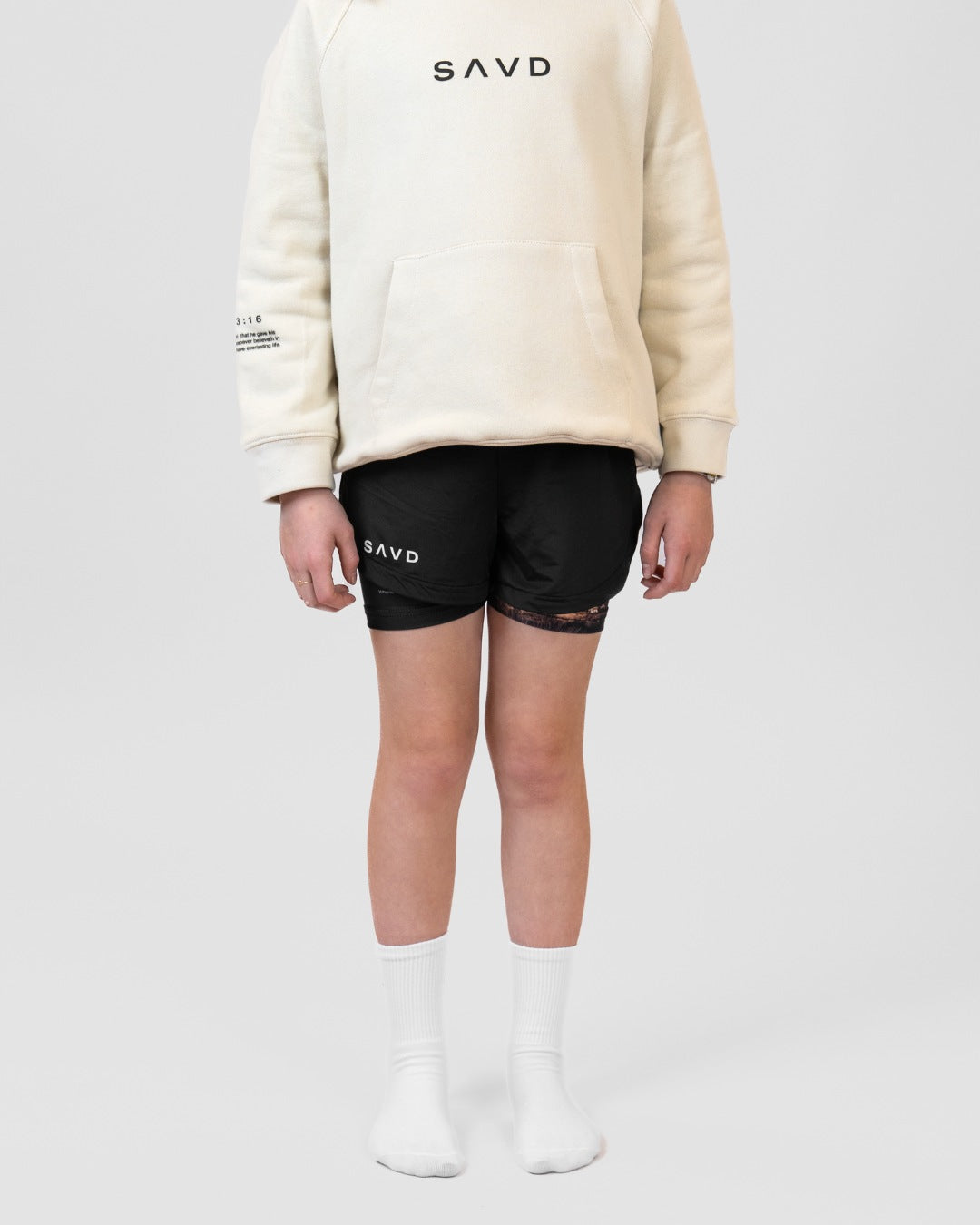 Psalm 56:3 'Fearless Trust' Girls Performance Shorts