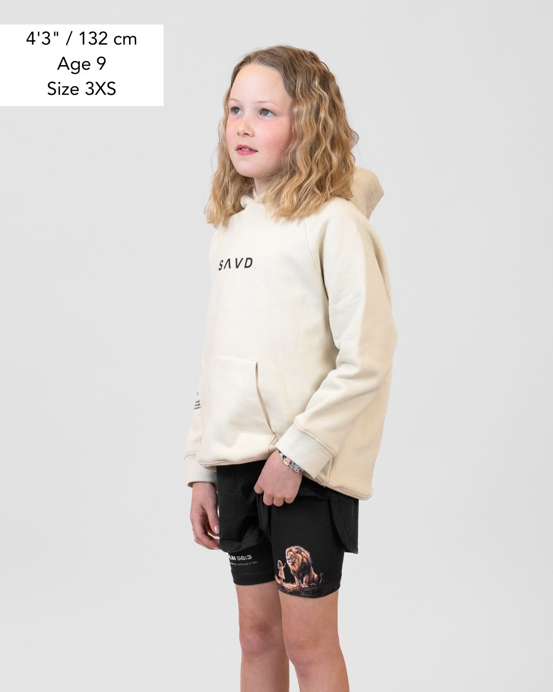 Psalm 56:3 'Fearless Trust' Girls Performance Shorts