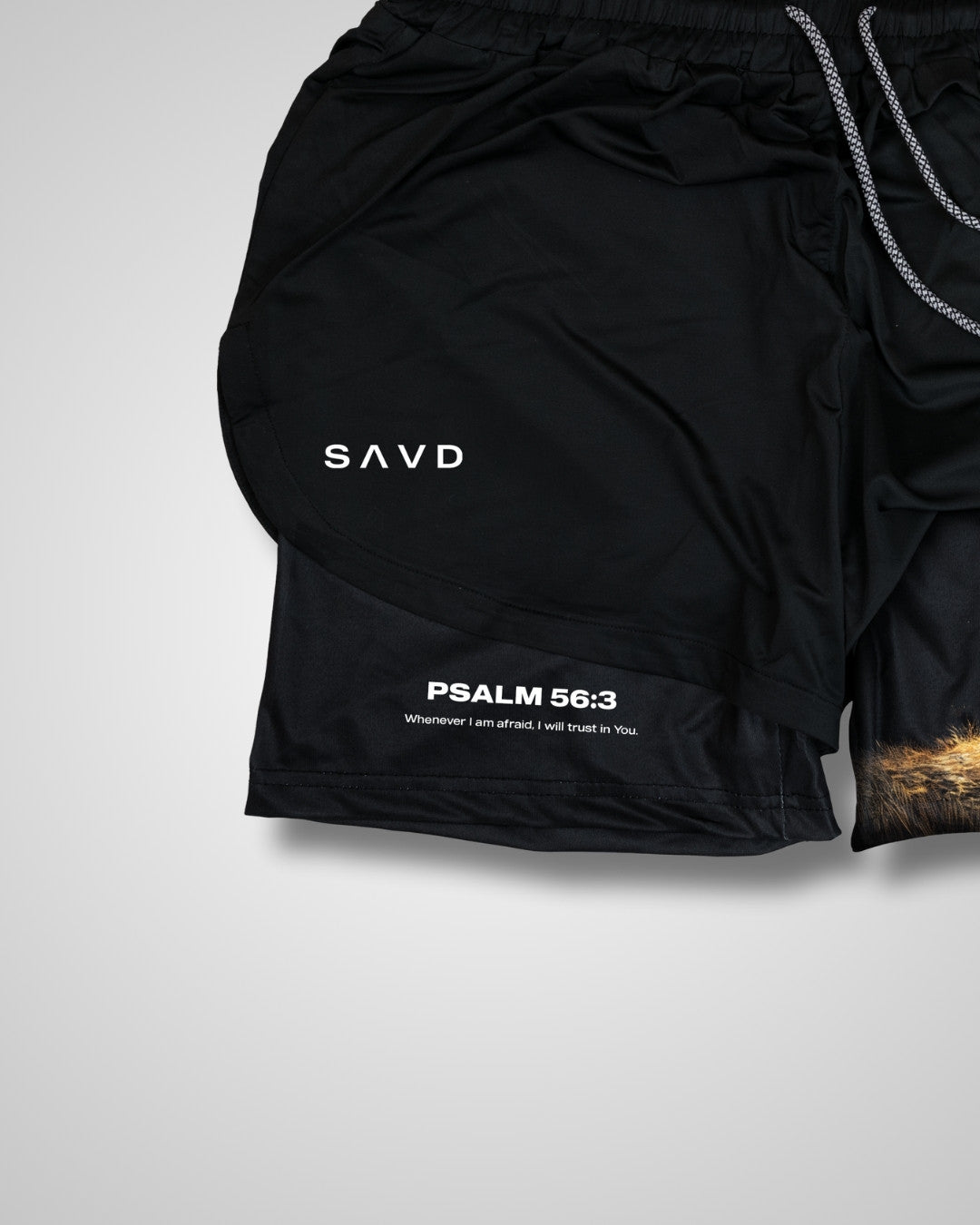 Psalm 56:3 'Fearless Trust' Girls Performance Shorts