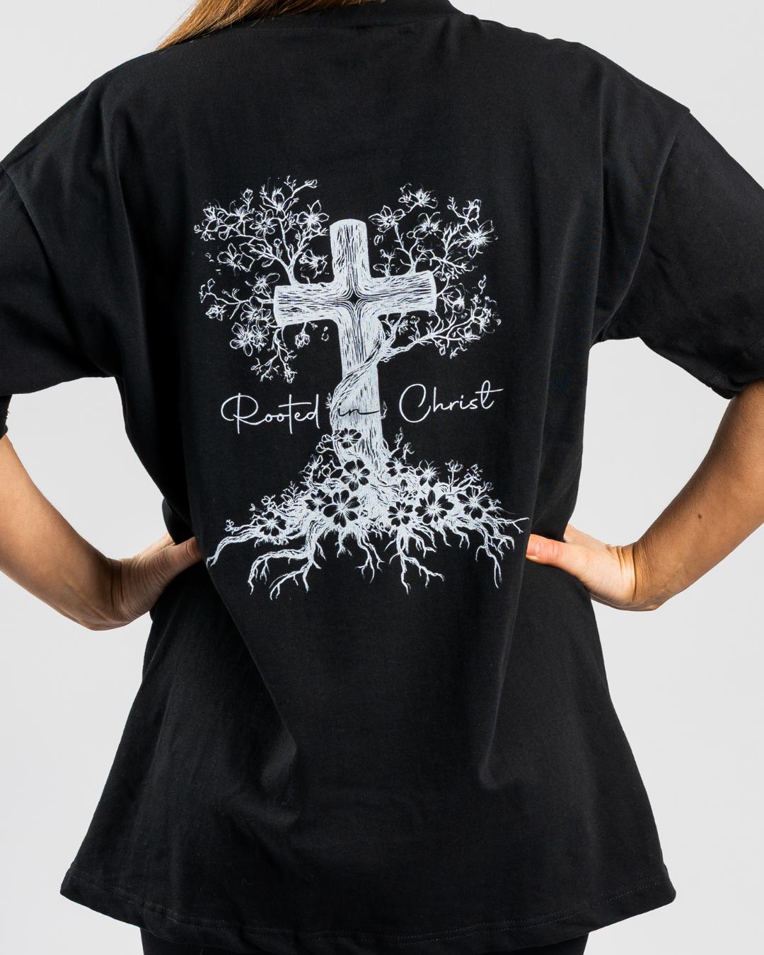 'Rooted in Christ' Women’s Oversized T-Shirt