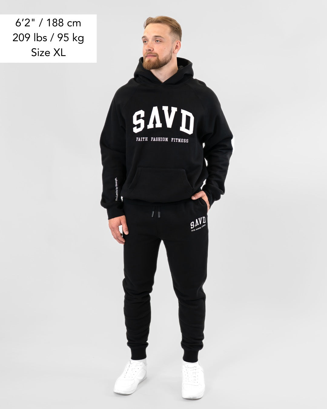 SAVD College Joggers – Cuffed Fit