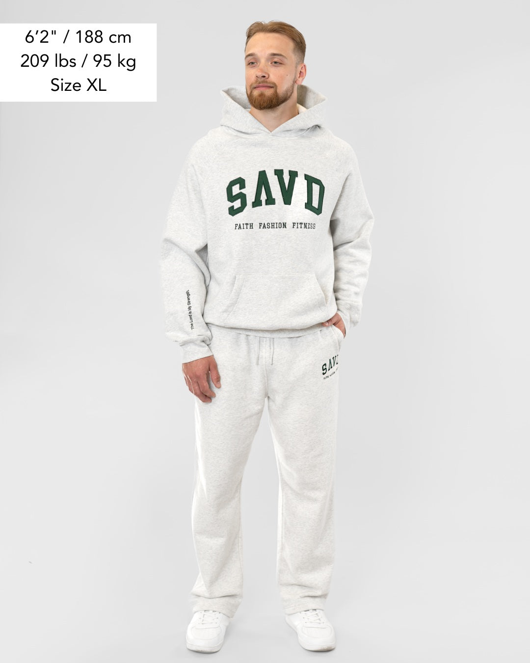 SAVD College Joggers – Straight Fit