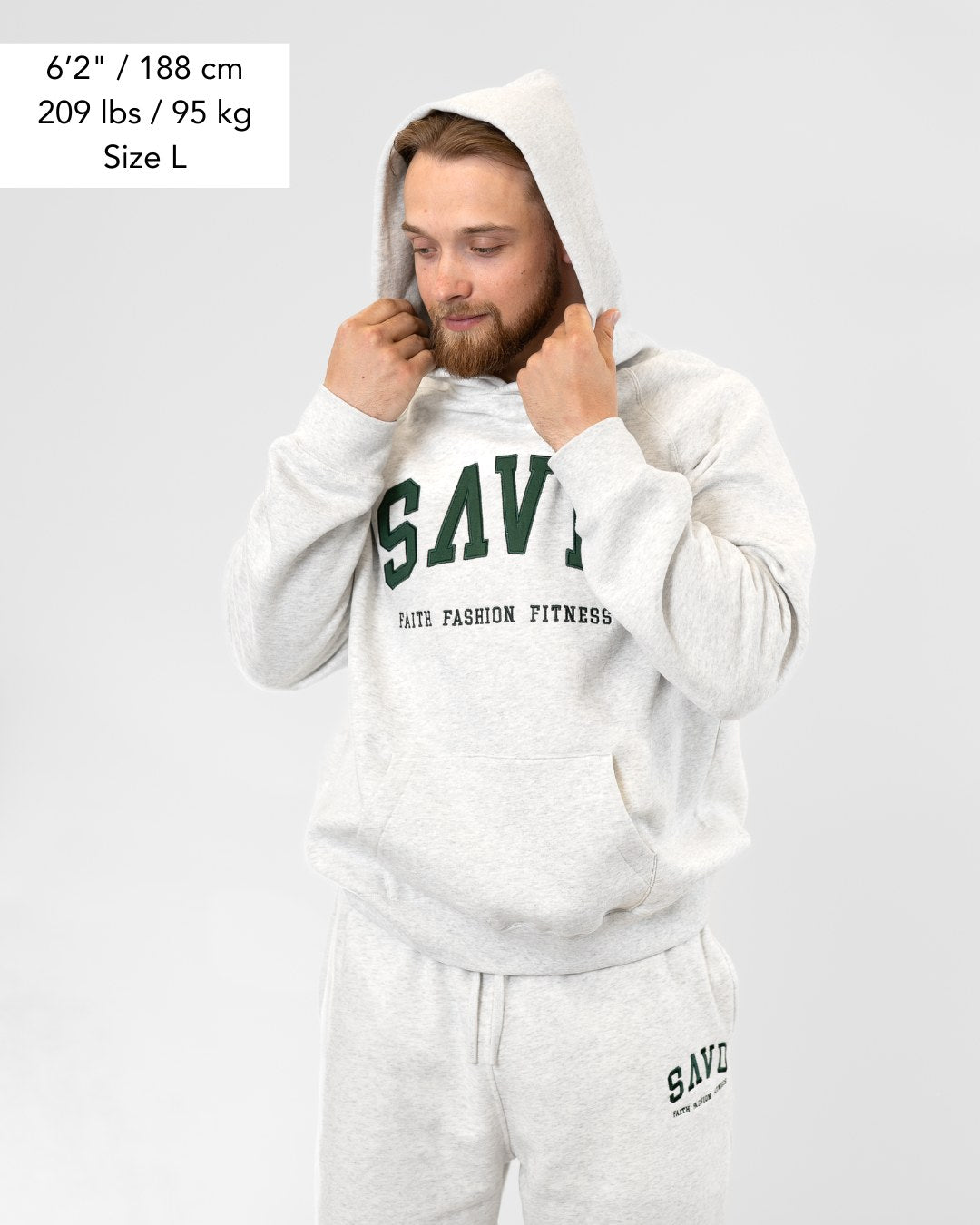 SAVD Oversized College Hoodie
