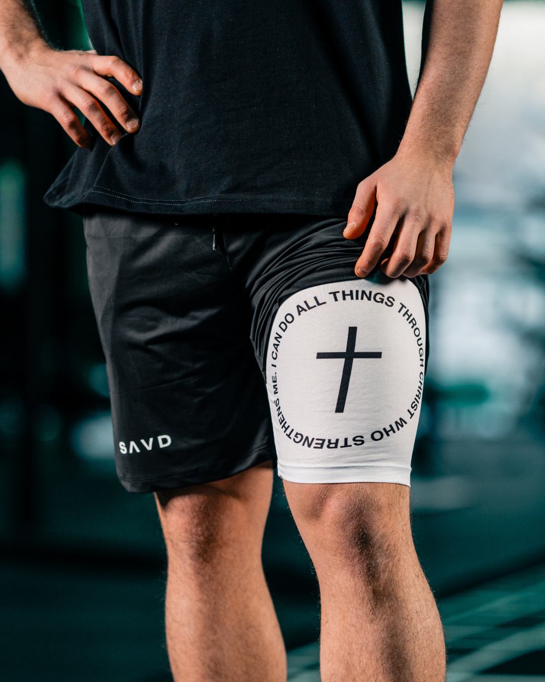 'Strength in Christ' Men’s Performance Shorts