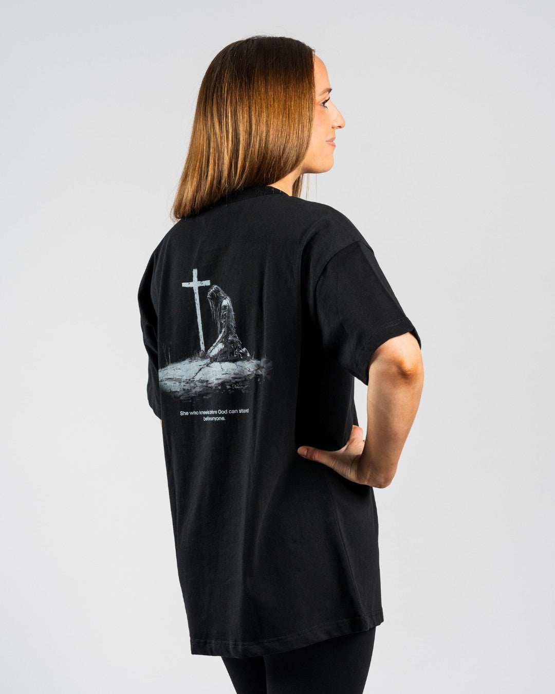 'Warrior's Prayer' Women’s Oversized T-Shirt