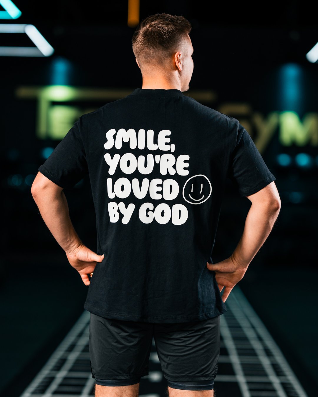 Loved By God Men's Oversized T-Shirt