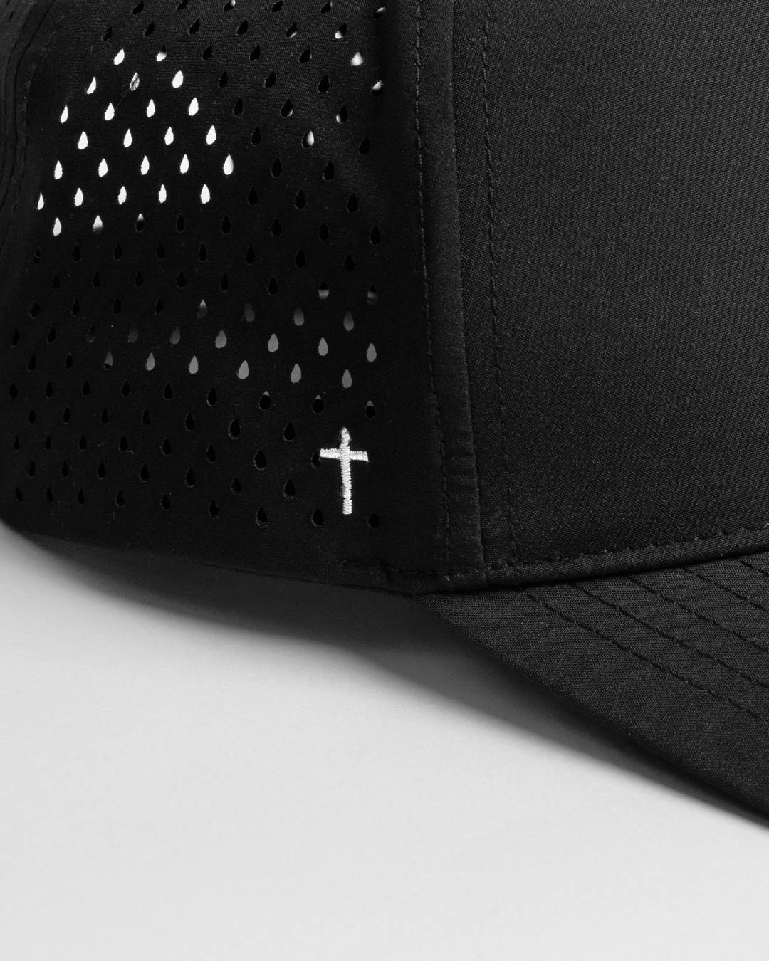 SAVD Perforated Snapback - Black