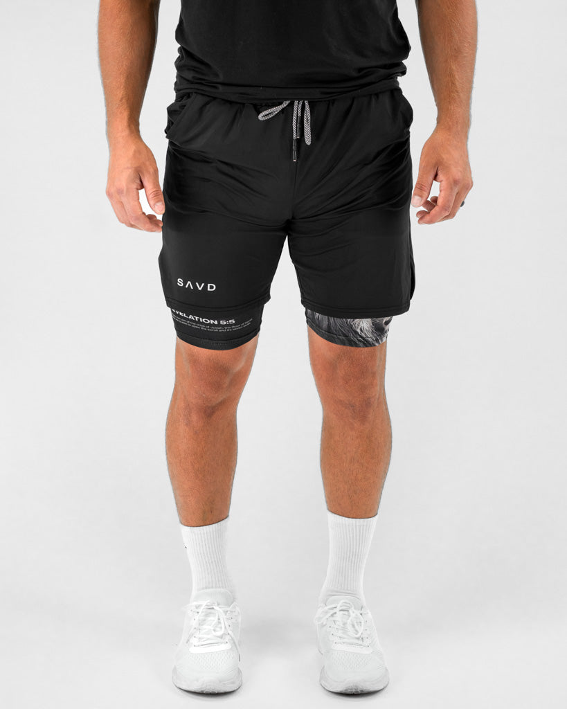 Revelation 5:5 Lion Performance Shorts