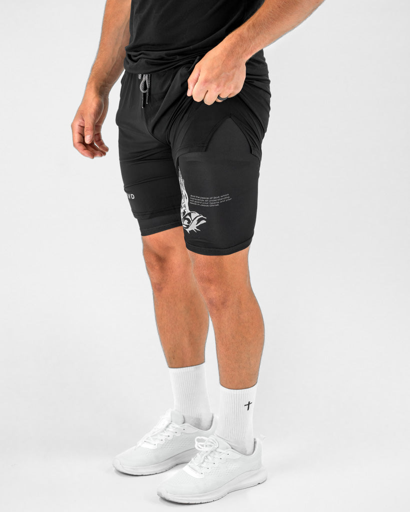 Praying Hands Performance Shorts