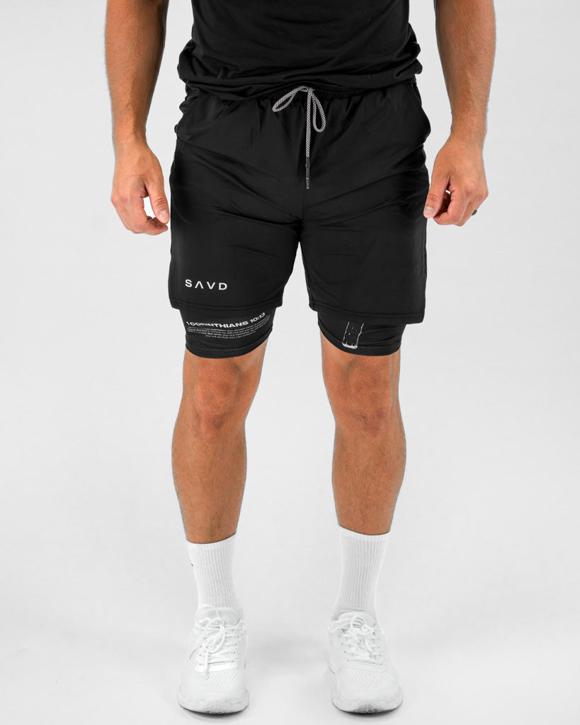 1 Corinthians 10:13 Cross Performance Shorts