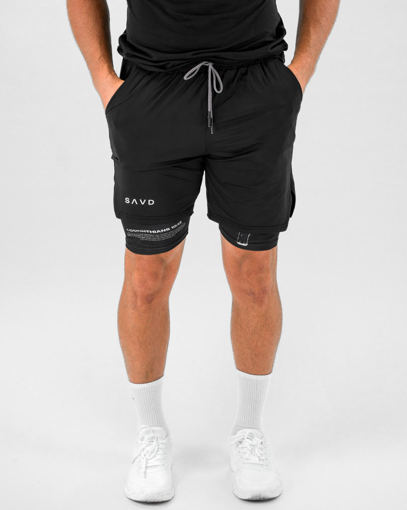 1 Corinthians 10:13 Cross Performance Shorts