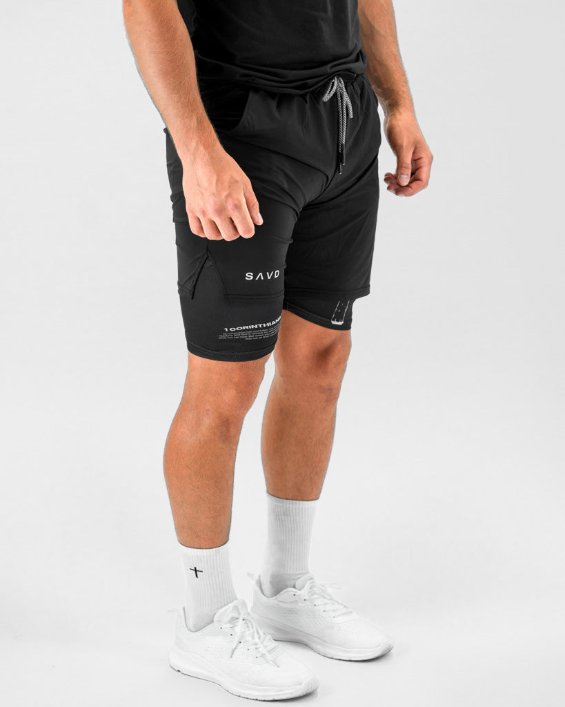 1 Corinthians 10:13 Cross Performance Shorts