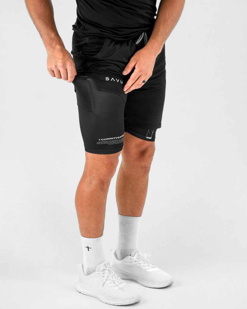 1 Corinthians 10:13 Cross Performance Shorts