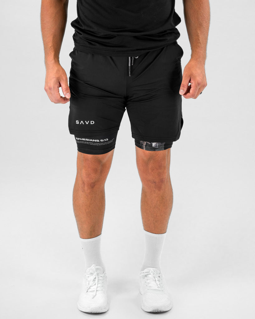 Ephesians 6:13 Knight Performance Shorts