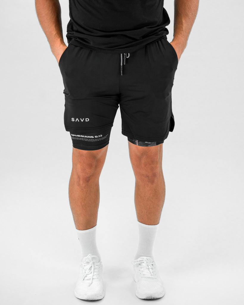 Ephesians 6:13 Knight Performance Shorts