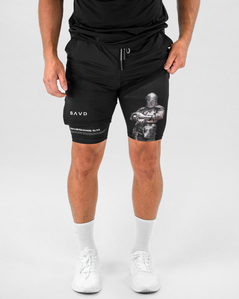 Ephesians 6:13 Knight Performance Shorts