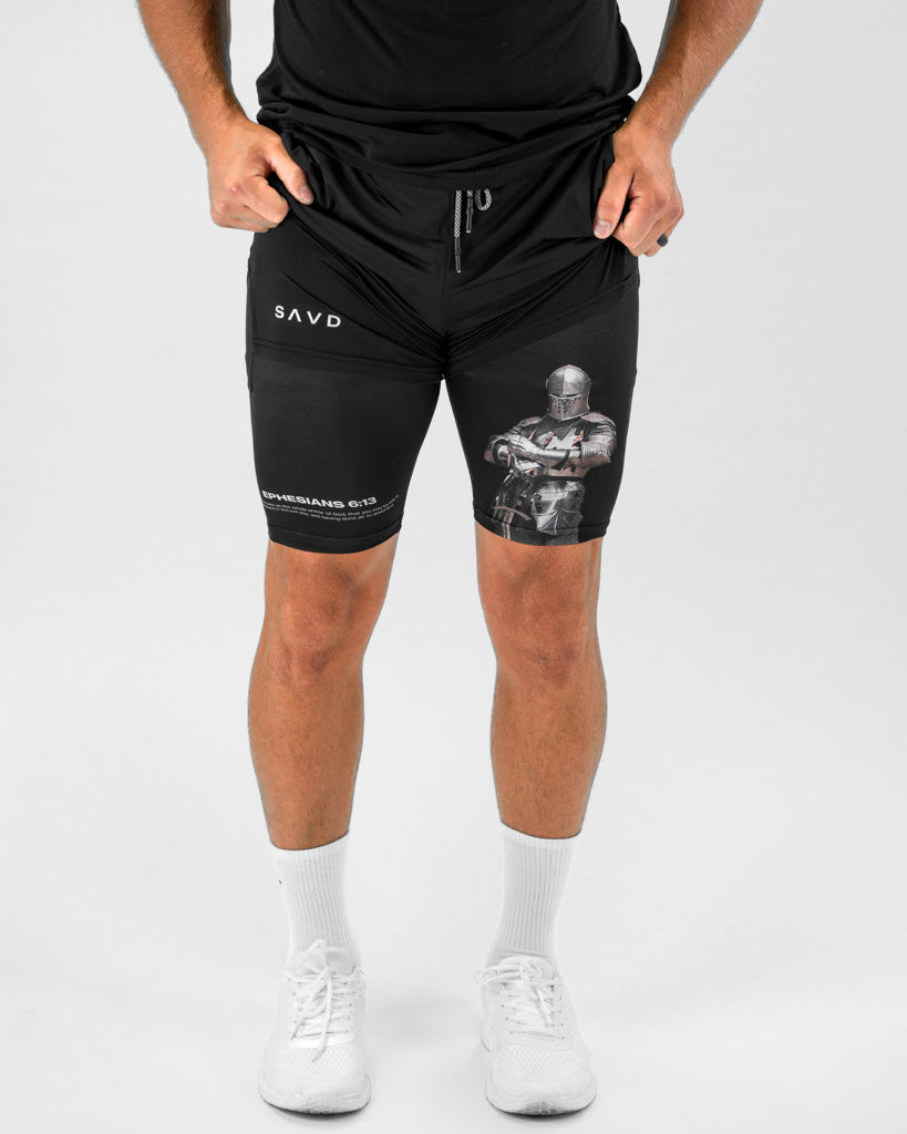 Ephesians 6:13 Knight Performance Shorts