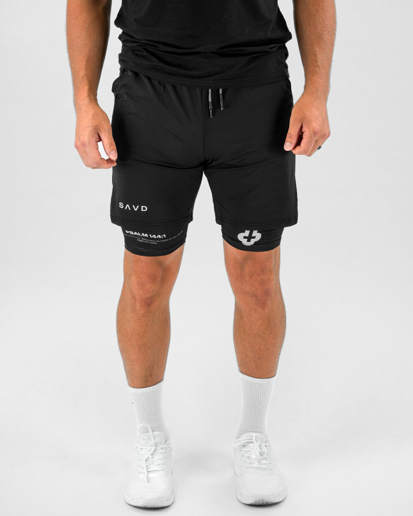 Psalm 144:1 Cross Performance Shorts