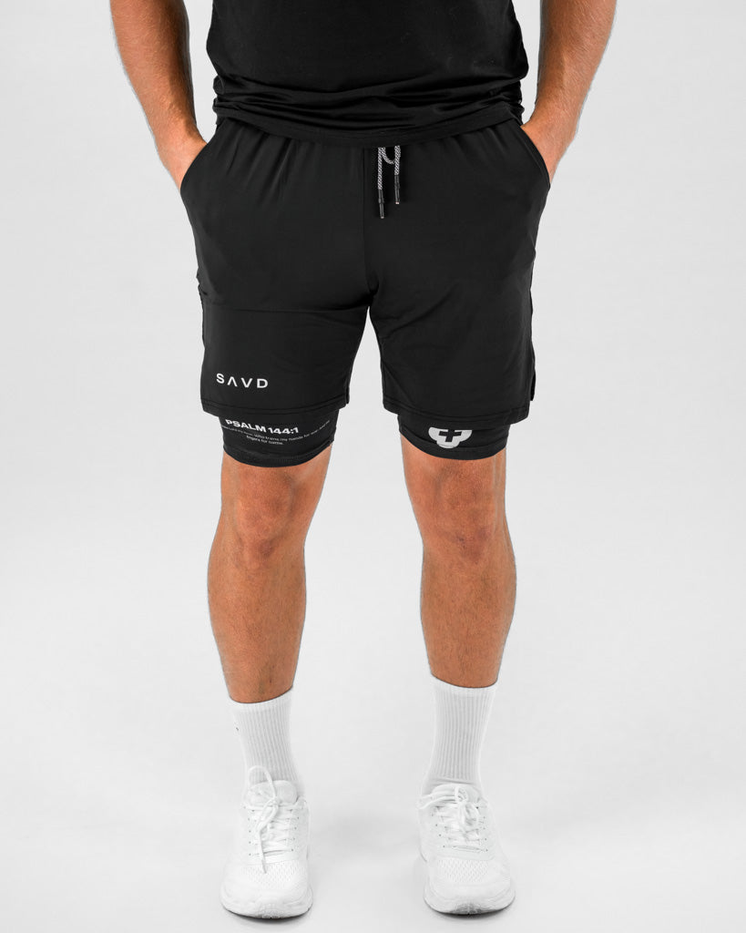 Psalm 144:1 Cross Performance Shorts