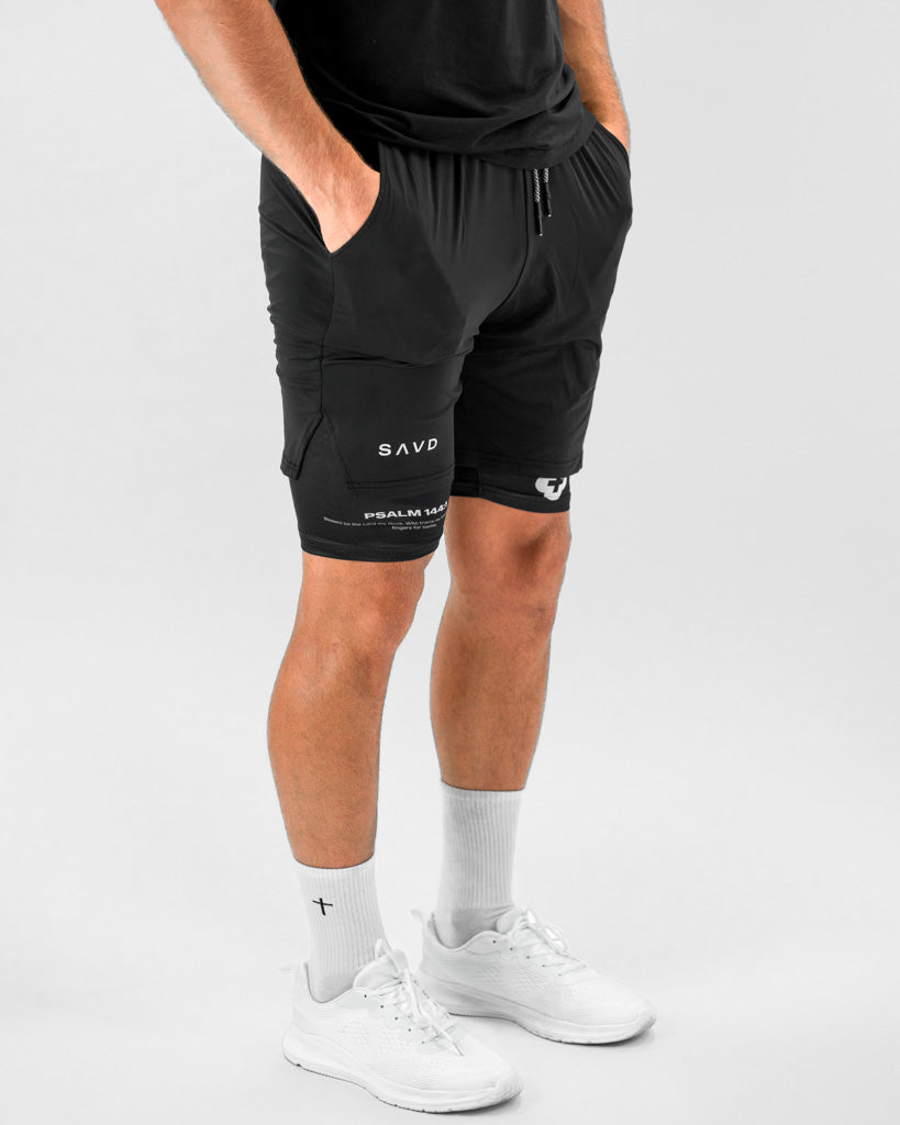 Psalm 144:1 Cross Performance Shorts