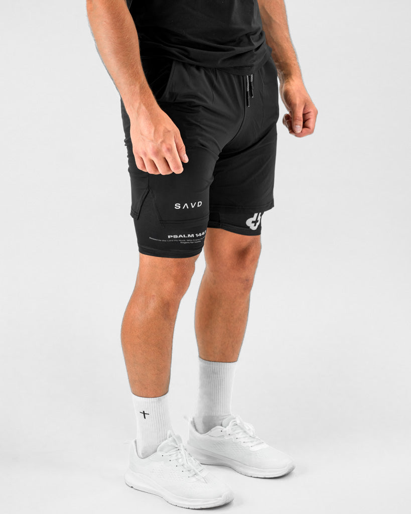 Psalm 144:1 Cross Performance Shorts