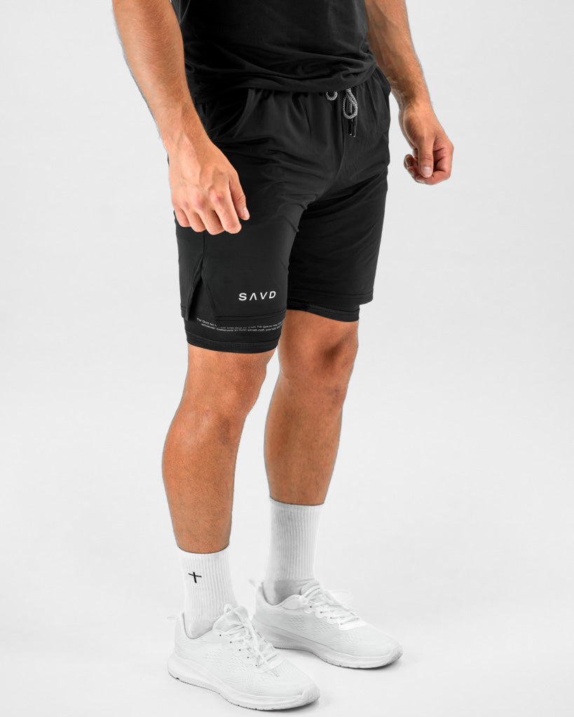 John 3:16 White Dove Performance Shorts