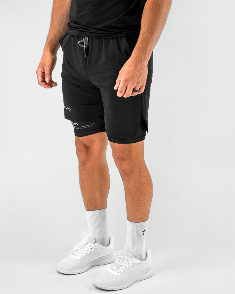 John 3:16 White Dove Performance Shorts