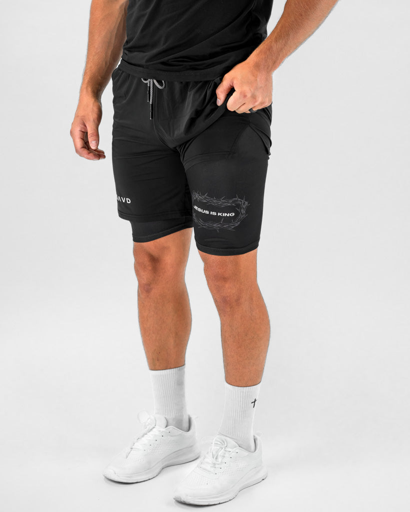 Jesus is King Performance Shorts