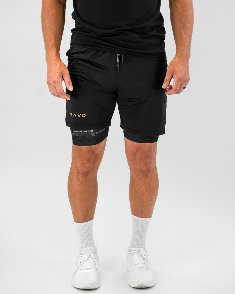 Psalm 1:3 Gold Tree Performance Shorts