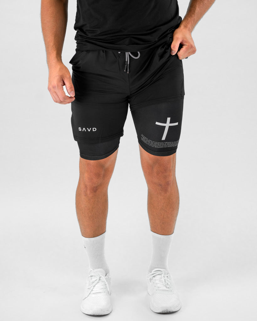 Lord’s Prayer Cross Performance Shorts