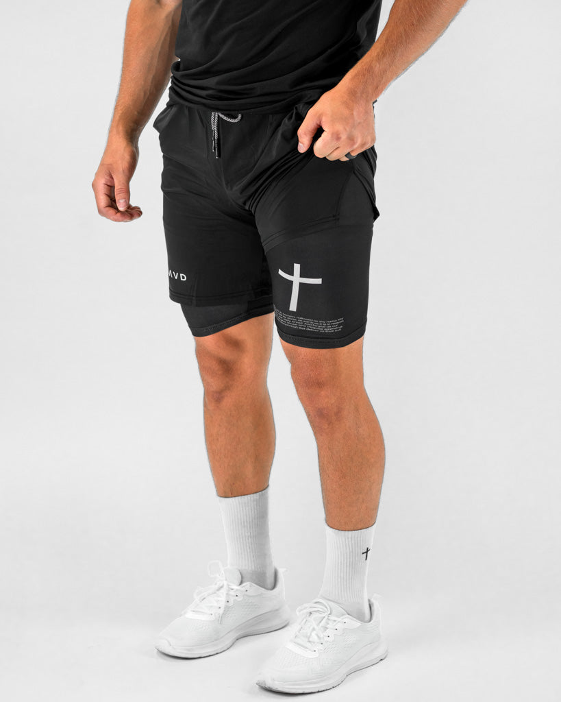 Lord’s Prayer Cross Performance Shorts