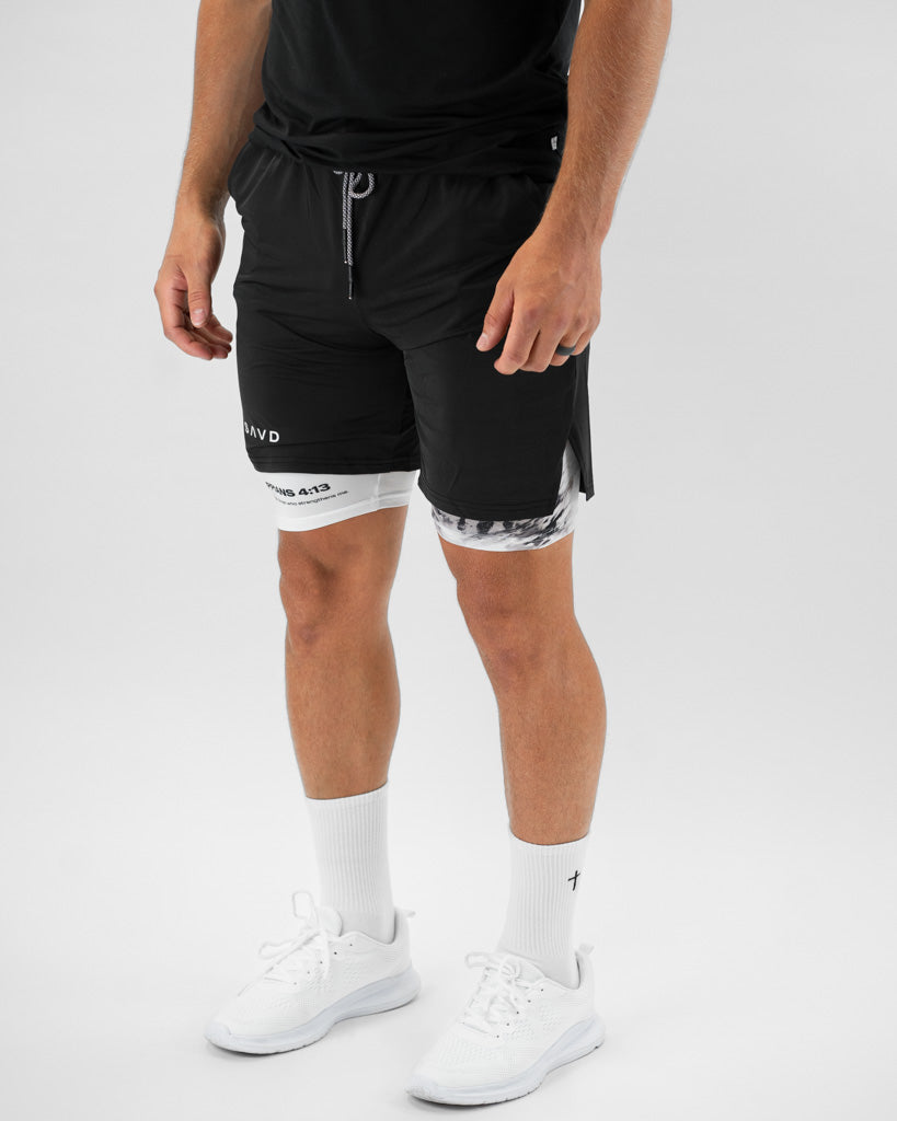 Philippians 4:13 Warrior Performance Shorts