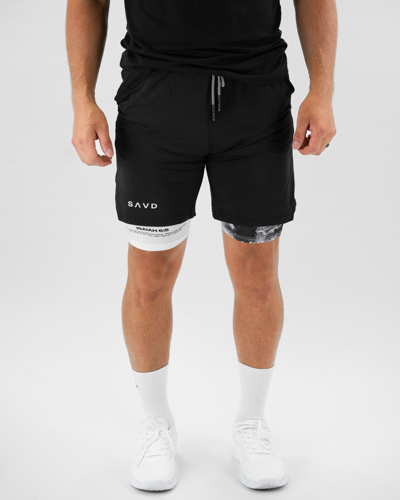 Isaiah 6:8 Jesus Performance Shorts