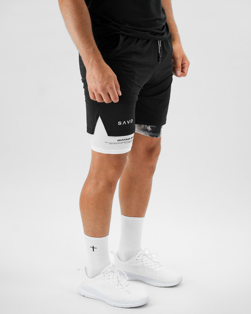 Isaiah 6:8 Jesus Performance Shorts