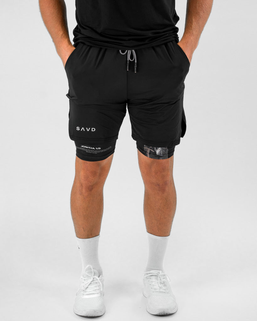 Joshua 1:9 Knight Performance Shorts